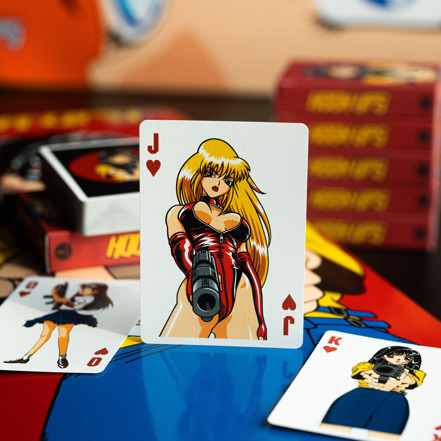 Barrel of a Gun Playing Cards GILDED LIMITED EDITION GOLD PRISM