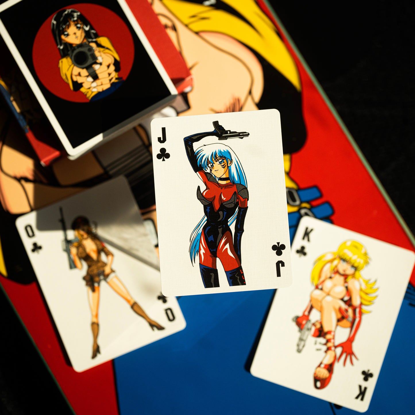 Barrel of a Gun Playing Cards GILDED LIMITED EDITION GOLD PRISM