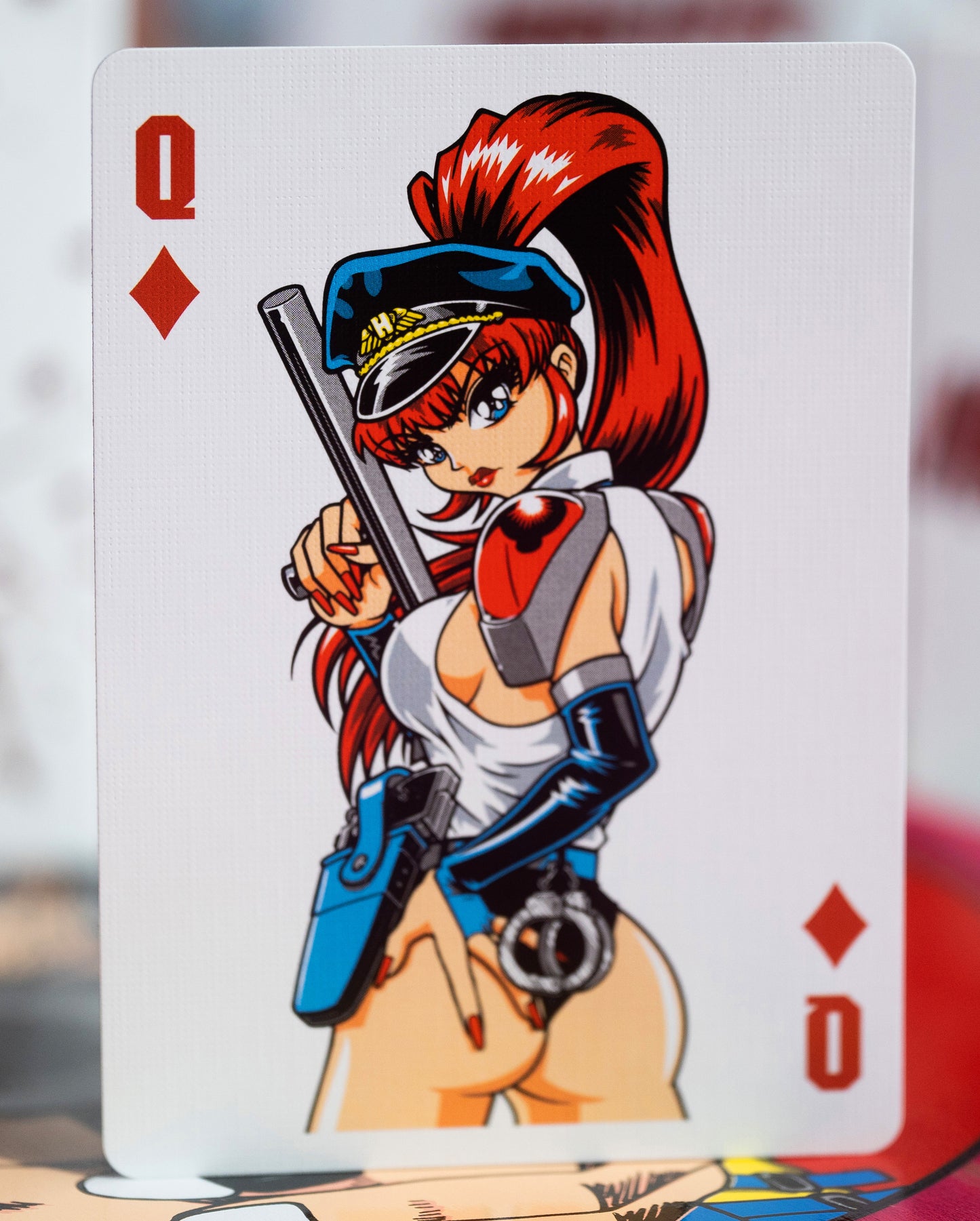 Barrel of a Gun Playing Cards GILDED LIMITED EDITION GOLD PRISM