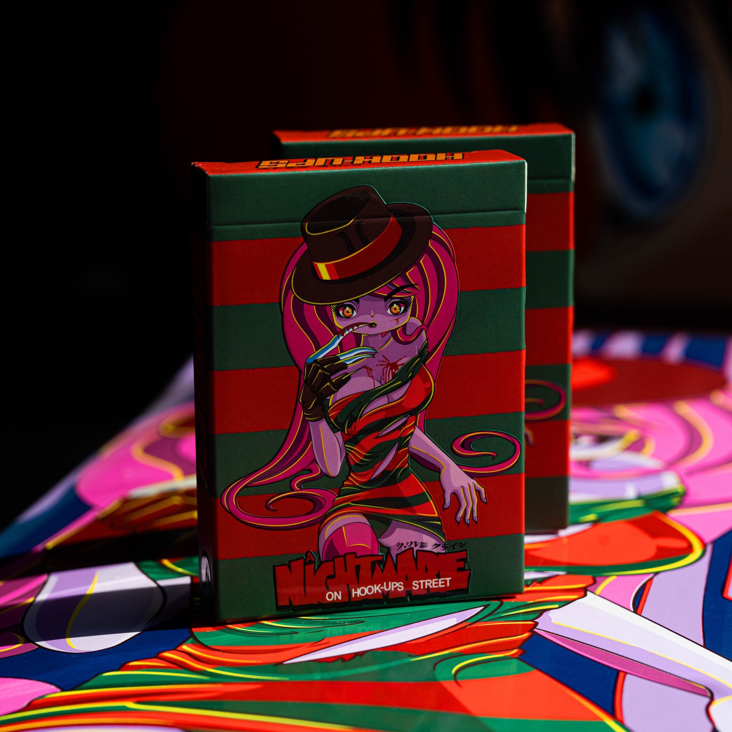 Nightmare on Hook-ups Street Playing Cards - STANDARD