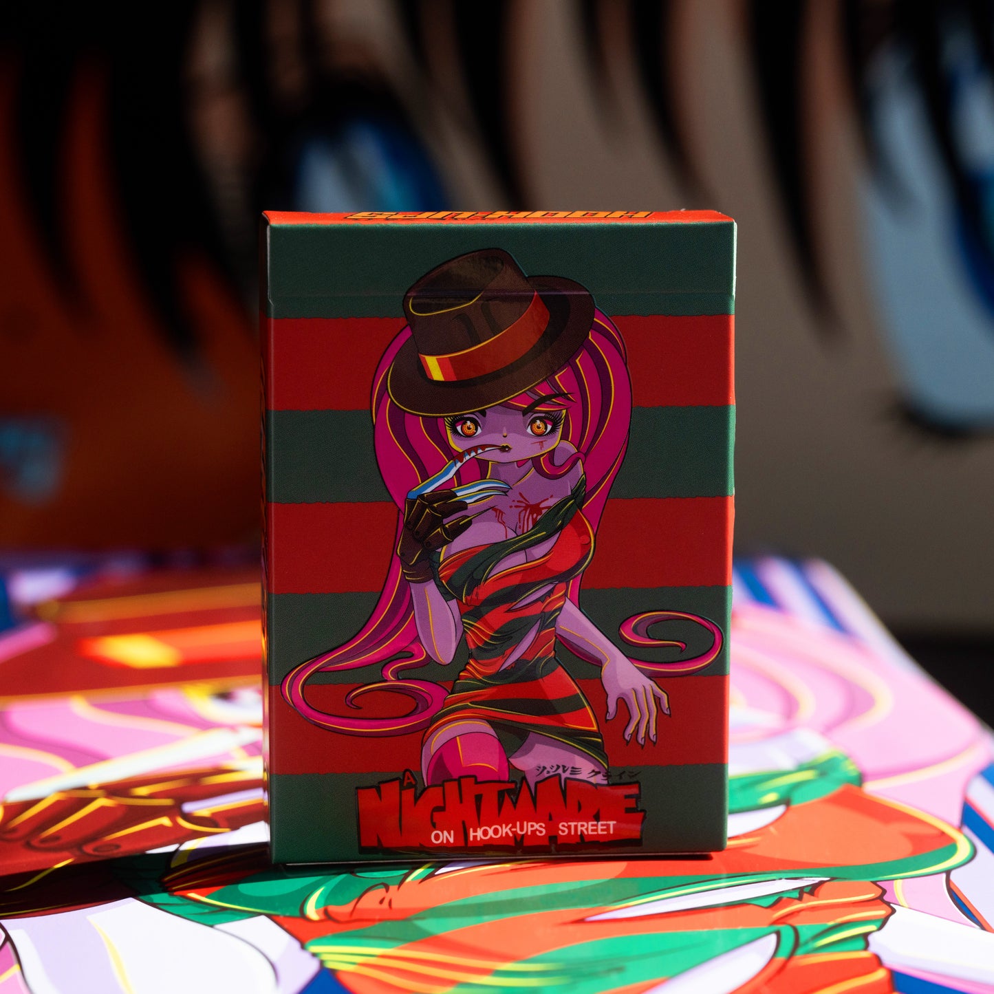 Nightmare on Hook-ups Street Playing Cards - STANDARD