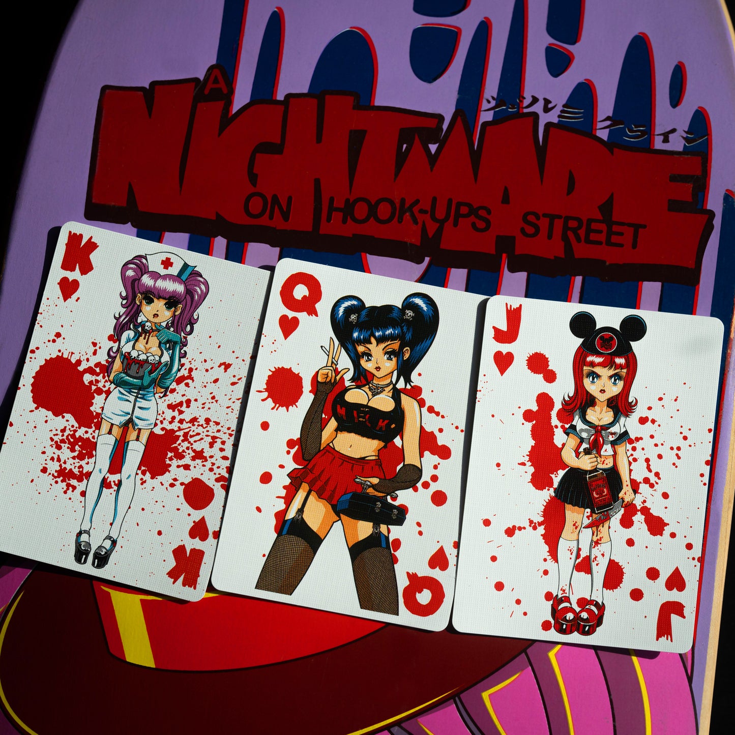 Nightmare on Hook-ups Street Playing Cards - STANDARD