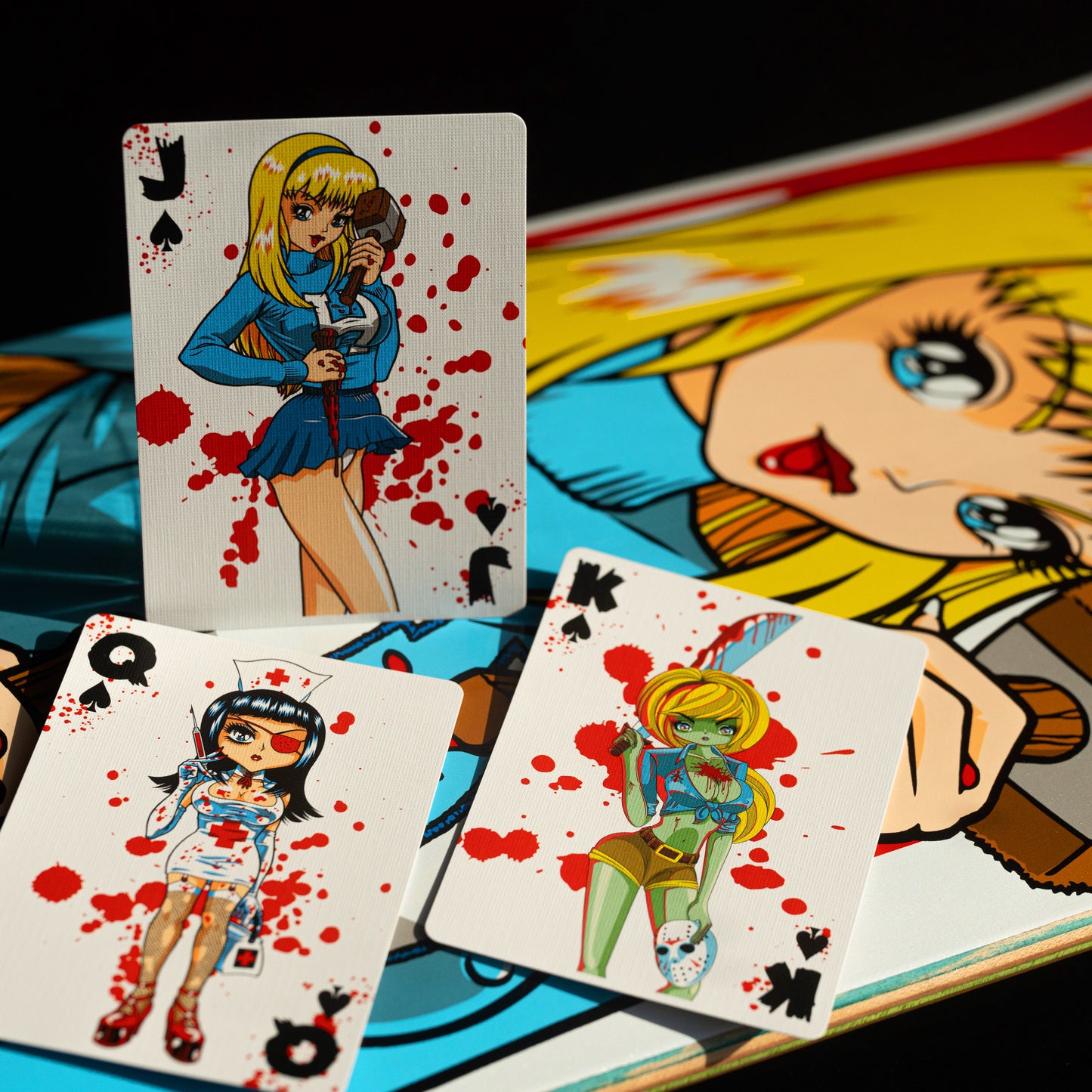 Nightmare on Hook-ups Street Playing Cards - STANDARD