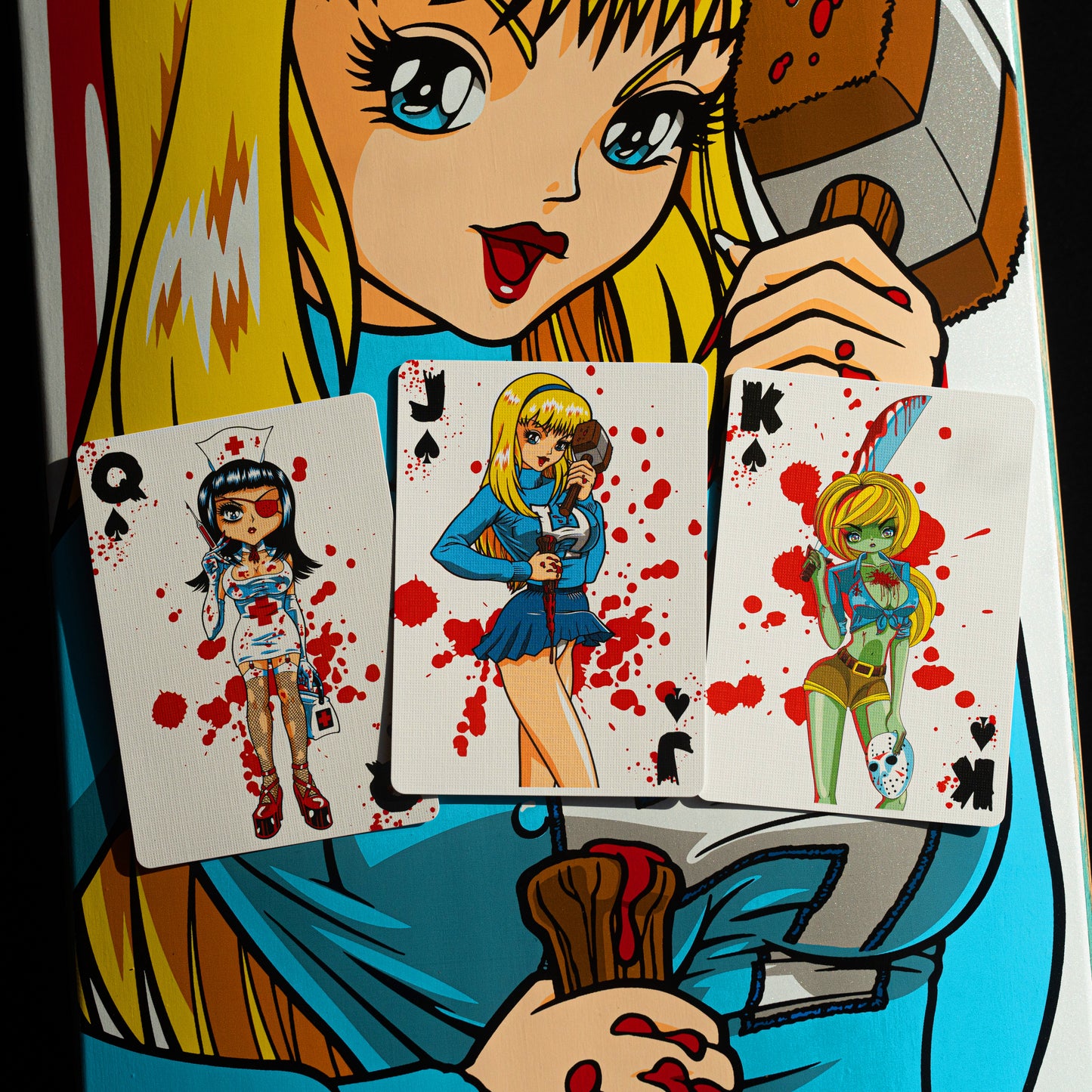Nightmare on Hook-ups Street Playing Cards - STANDARD