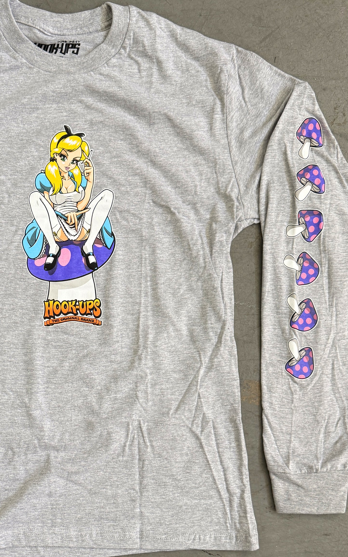 Alice LONG SLEEVE t-shirt GREY