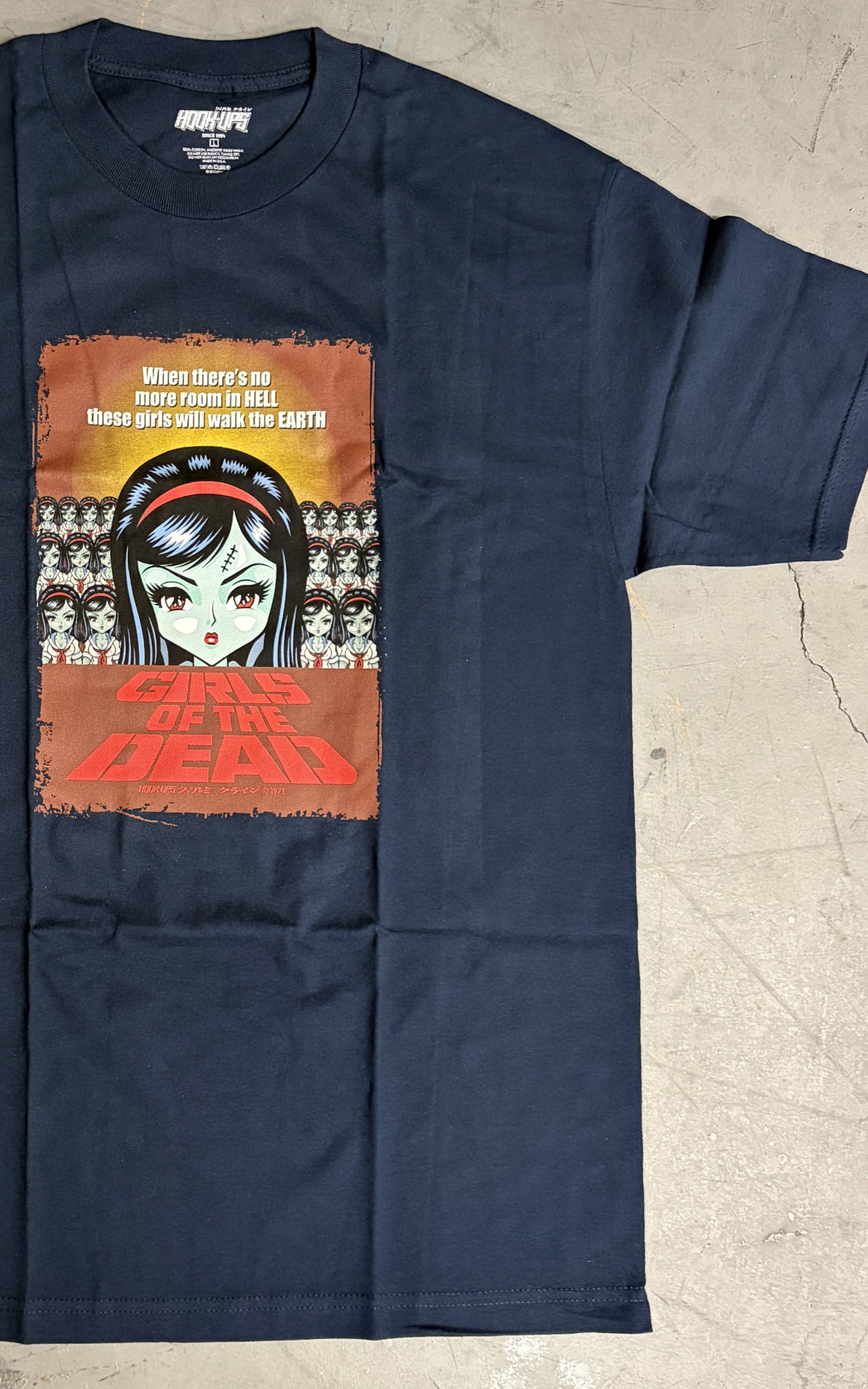 Girls of the Dead - NAVY - NEW OLD STOCK FROM 2010