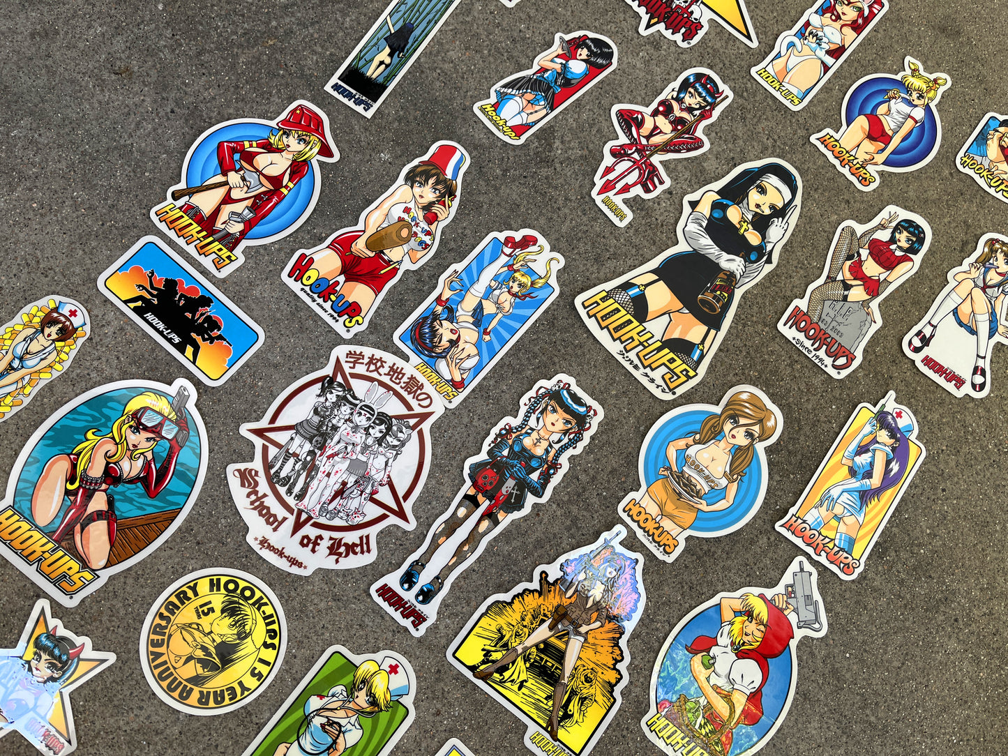 hook-ups classic stickers 30 pack #4