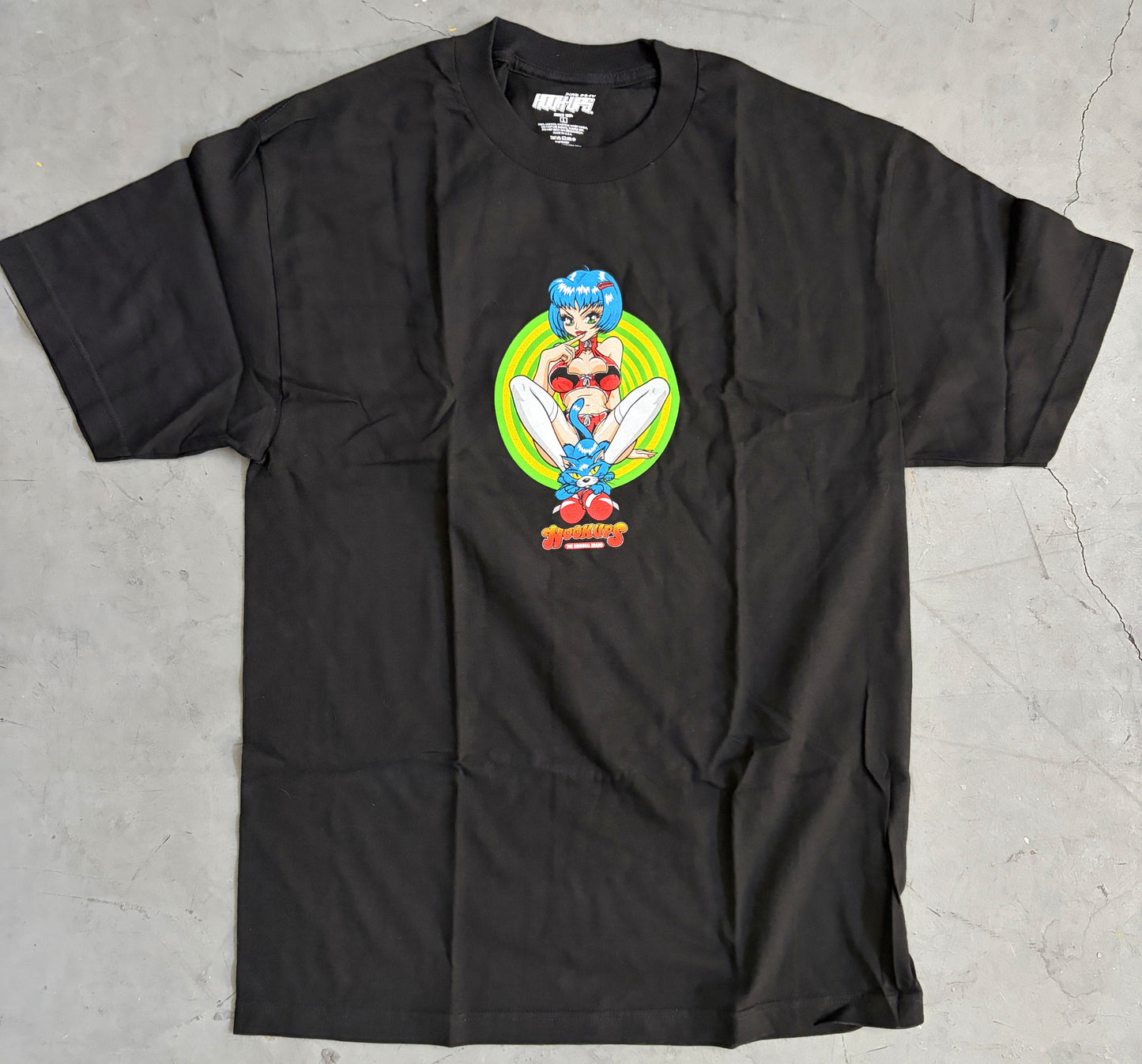 Miss Kitty T-shirt - BLACK - NEW OLD STOCK FROM 2012