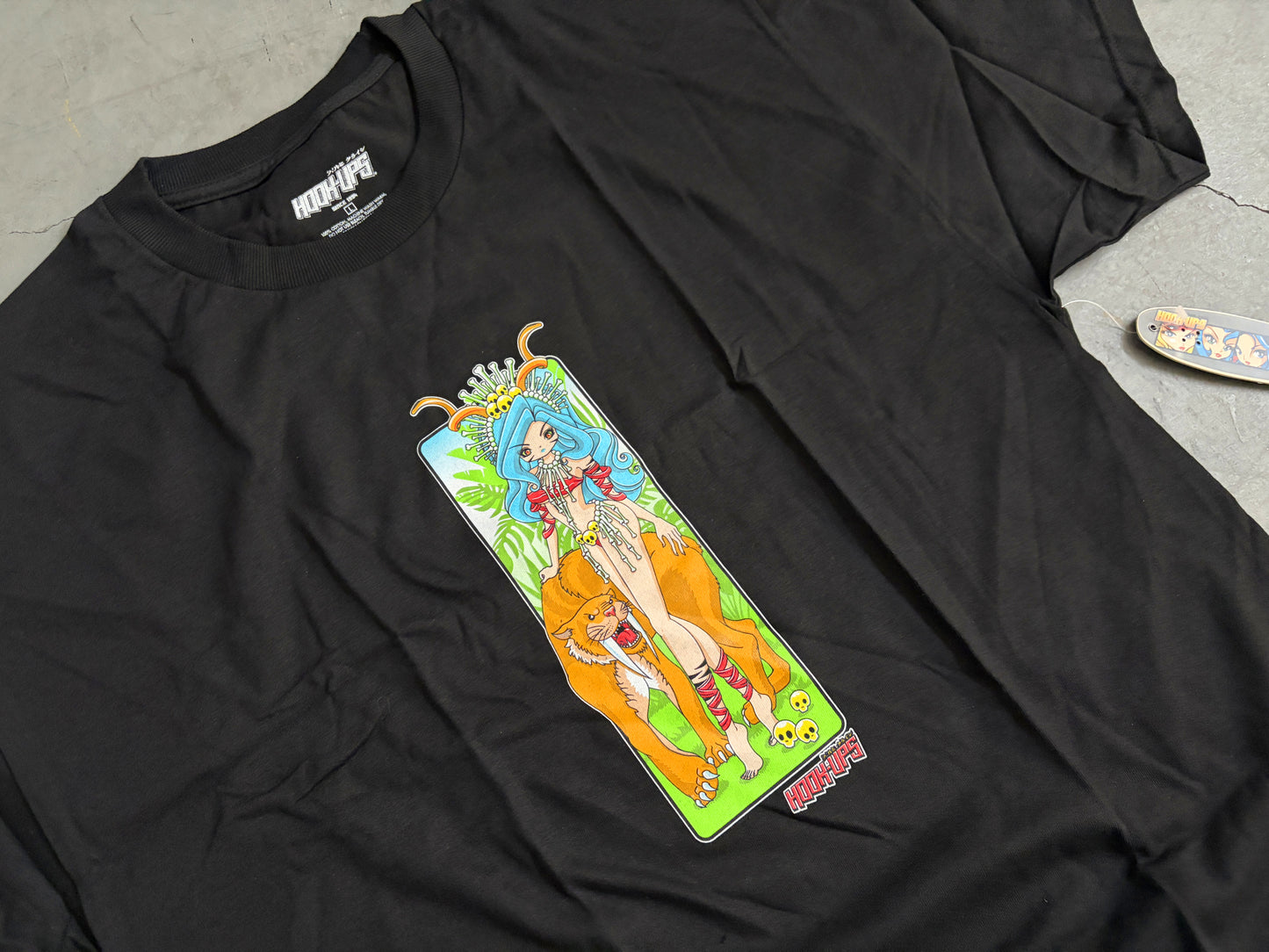 Princess Bone Bone - BLACK T-SHIRT - NEW OLD STOCK FROM 2010