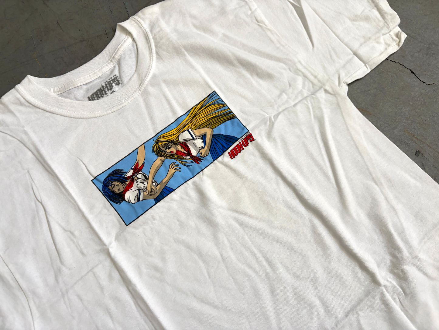 Battle School T-shirt - WHITE - NEW OLD STOCK FROM 2013