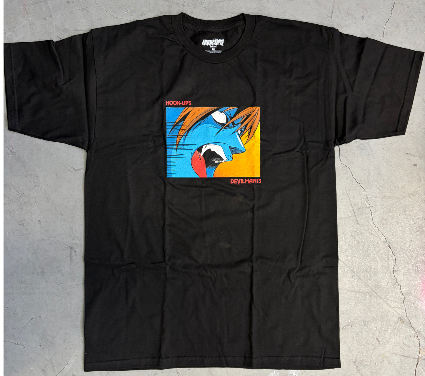 Devilman 13 T-shirt - BLACK - NEW OLD STOCK FROM 2013