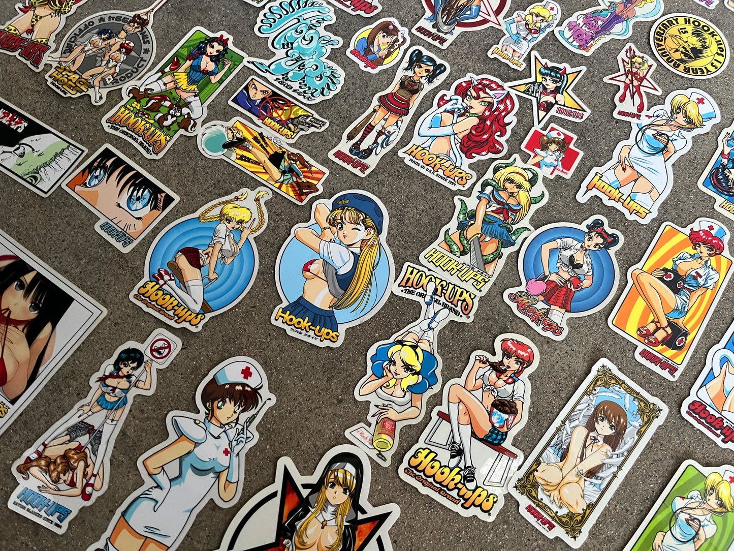 super mega 70 hook-ups classic stickers pack