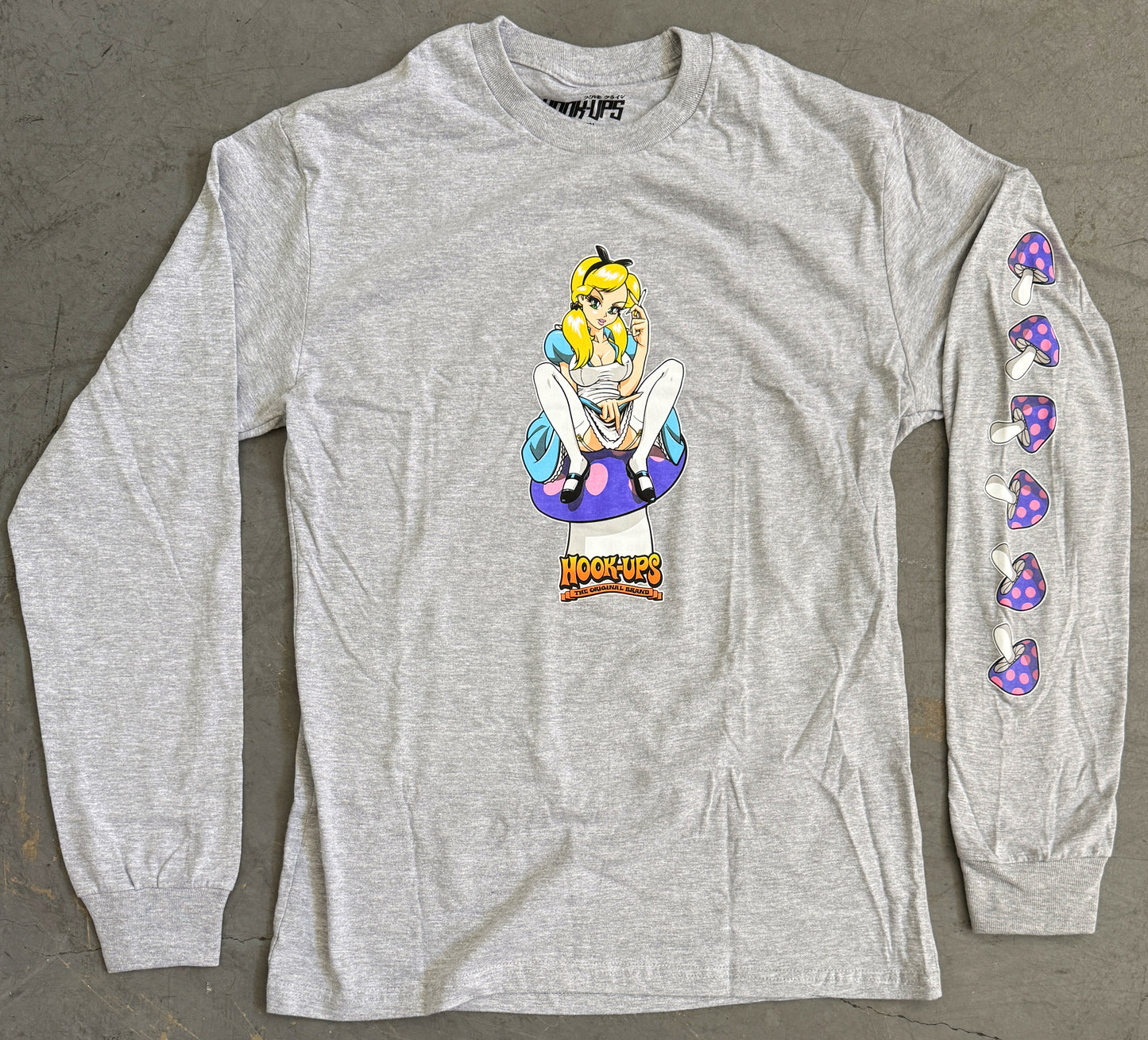 Alice LONG SLEEVE t-shirt GREY
