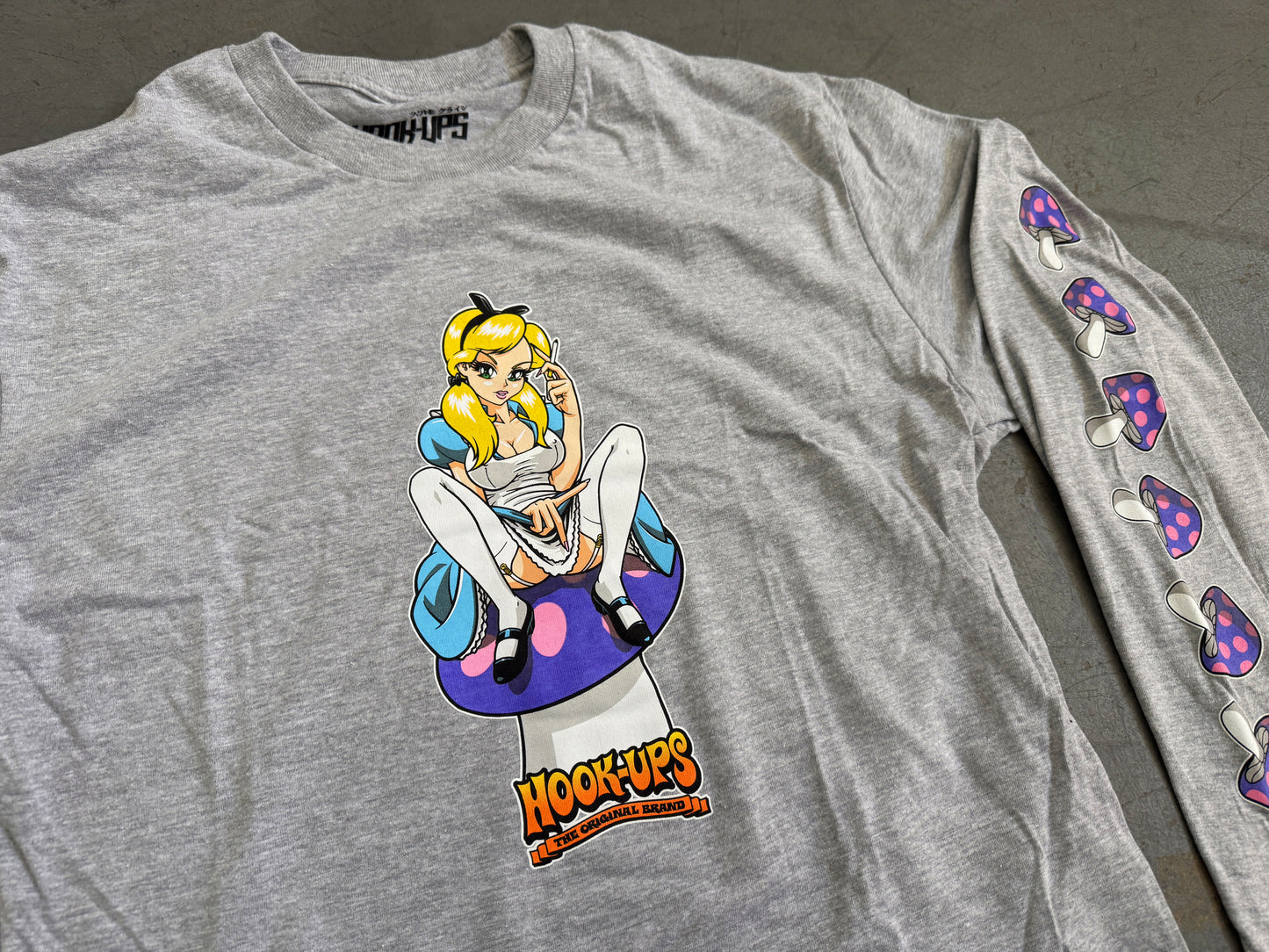 Alice LONG SLEEVE t-shirt GREY