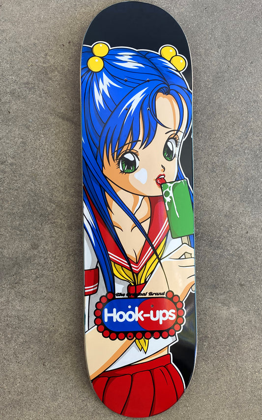 Ice Cream Girl HAND SCREEN PRINTED - 8.25 X 32.25