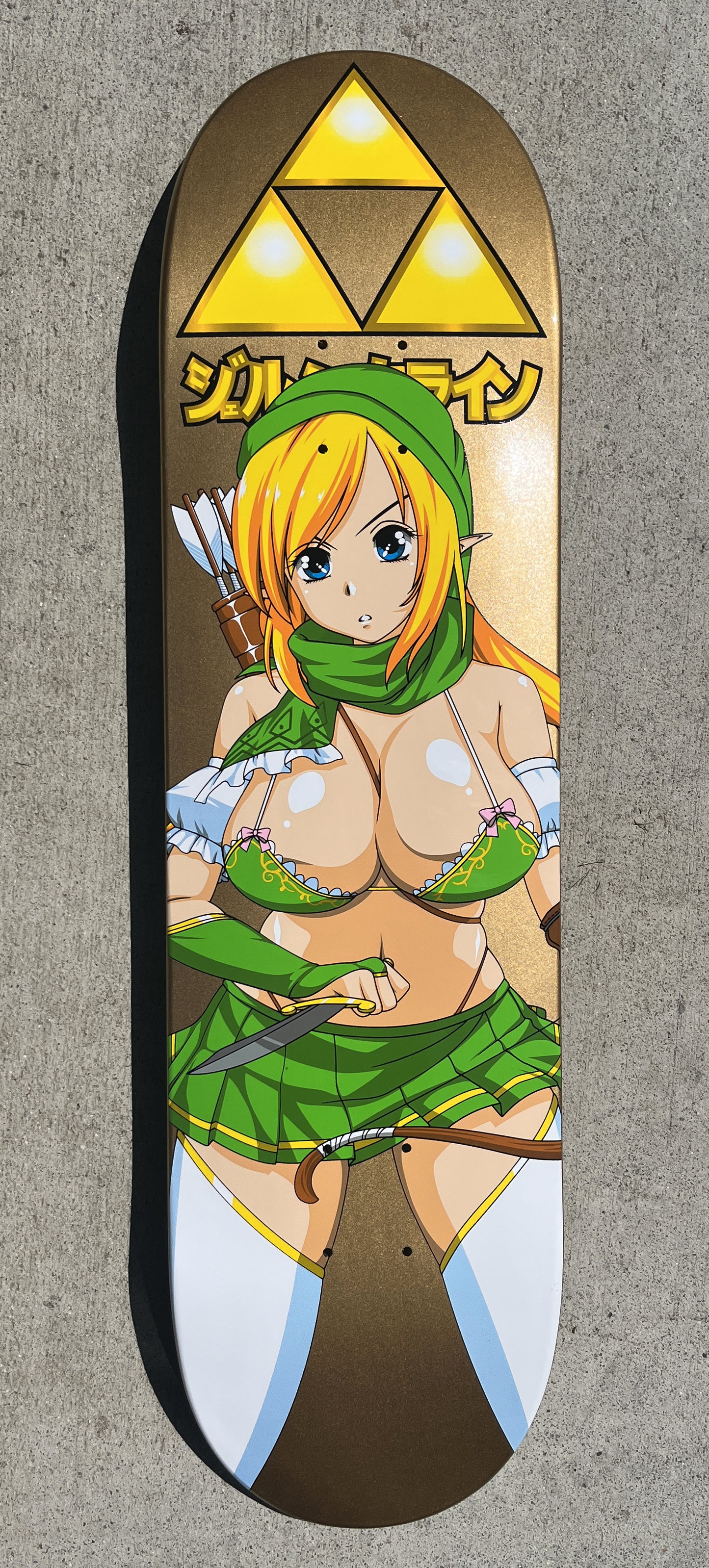 SPECIAL EDITION Female Link - 8.25 X 31.75 metallic gold dipped