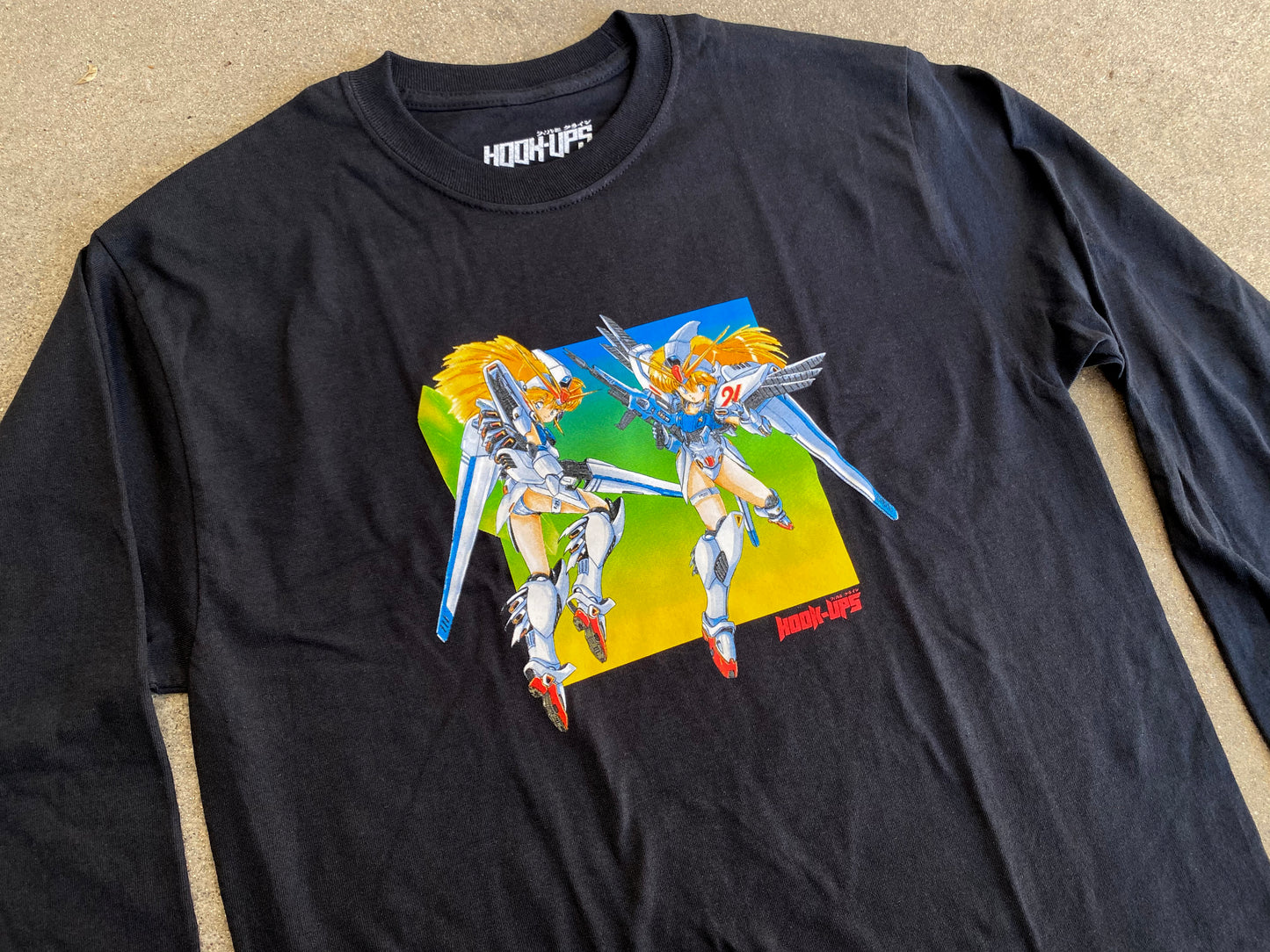 Mobile Suits LONG SLEEVE t-shirt BLACK