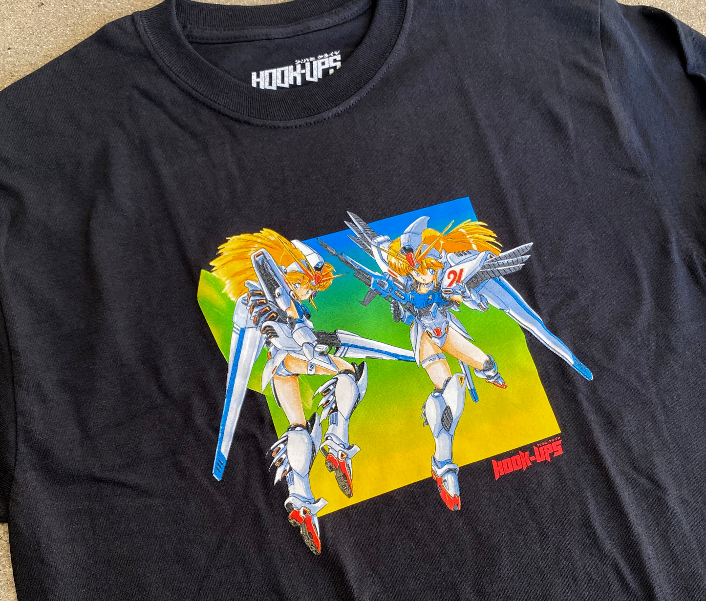 Mobile Suits T-shirt - BLACK