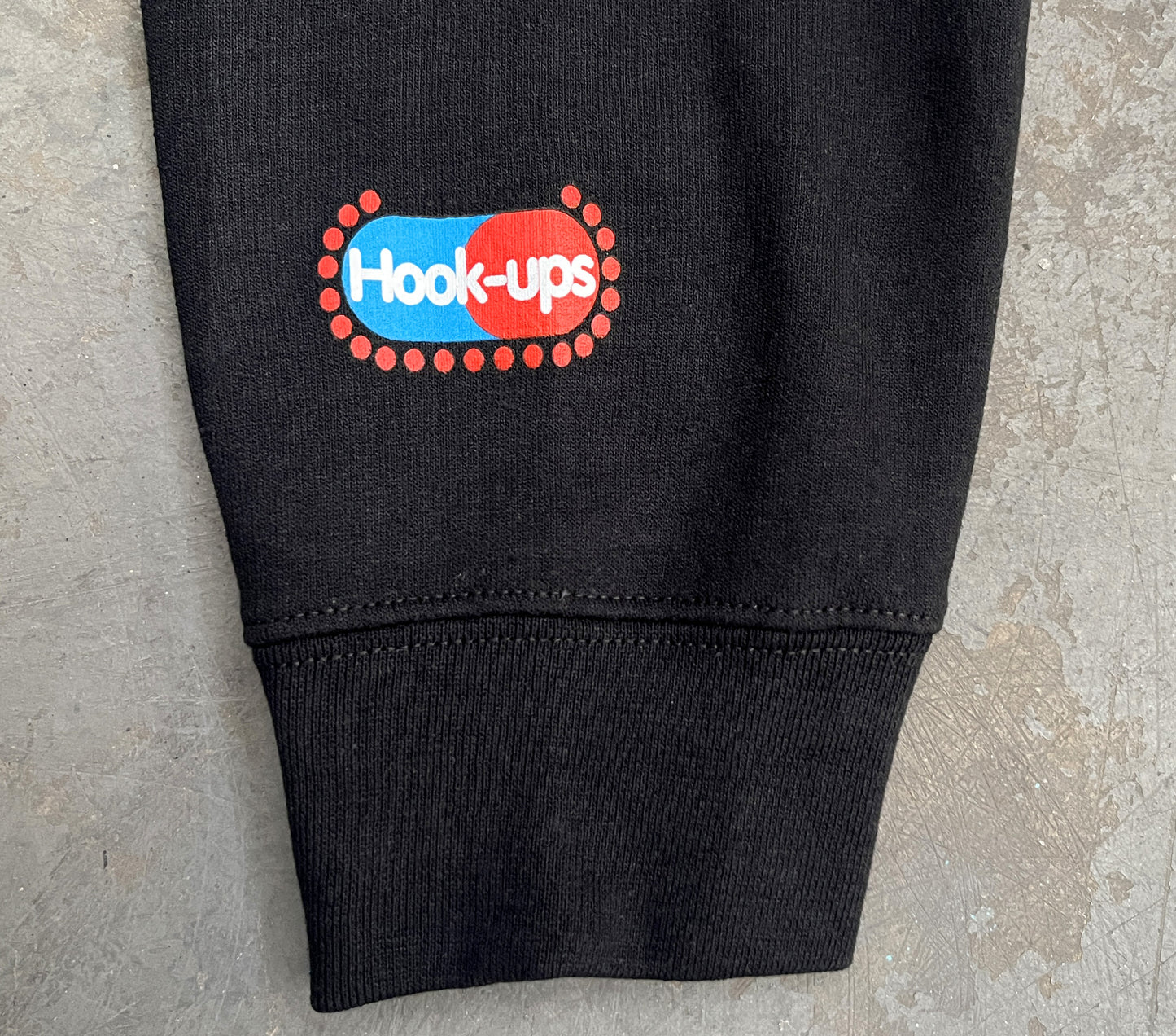 Popsicle Girl Hooded Sweatshirt BLACK