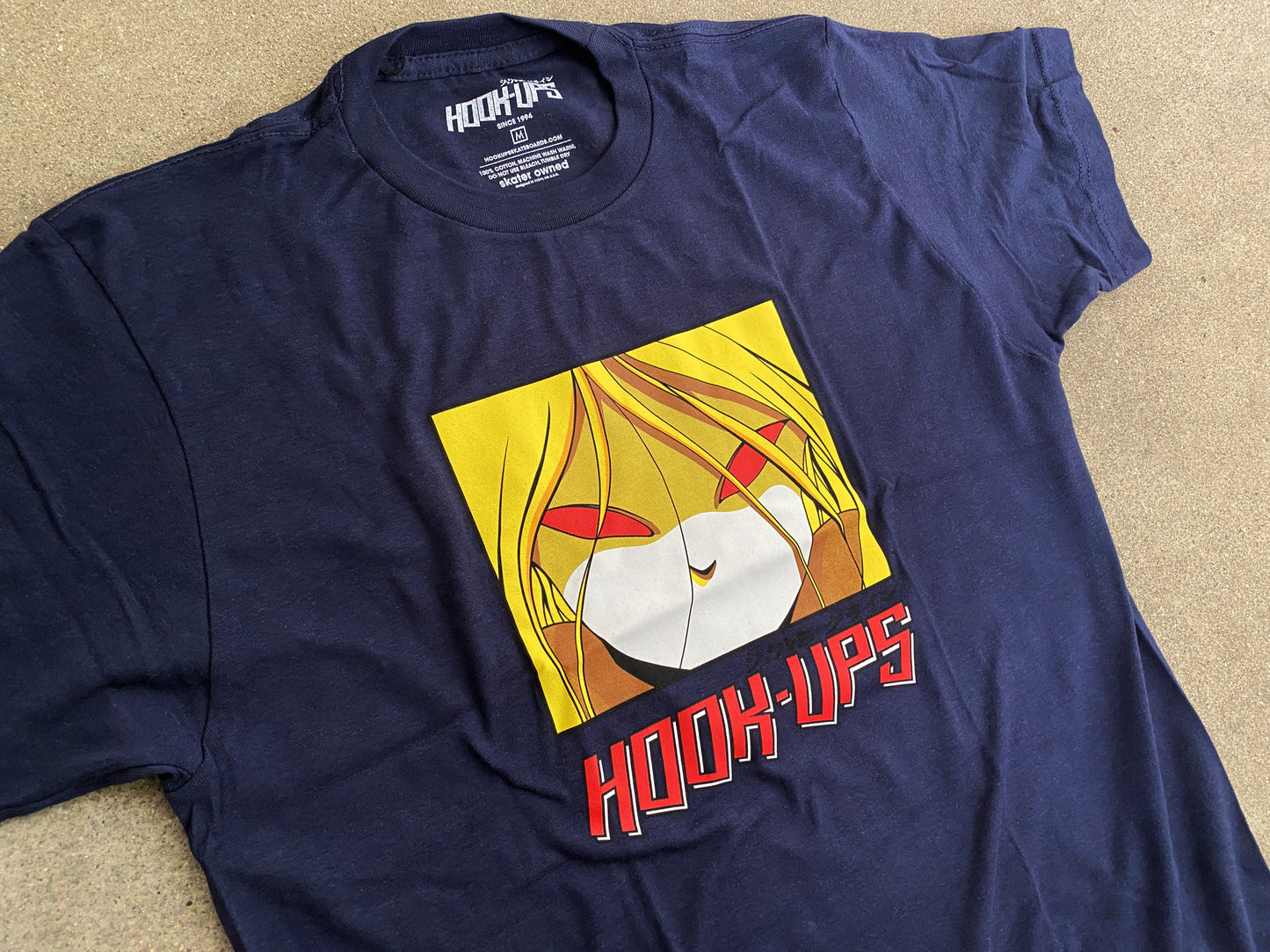 Red Eyes T-shirt - NAVY BLUE