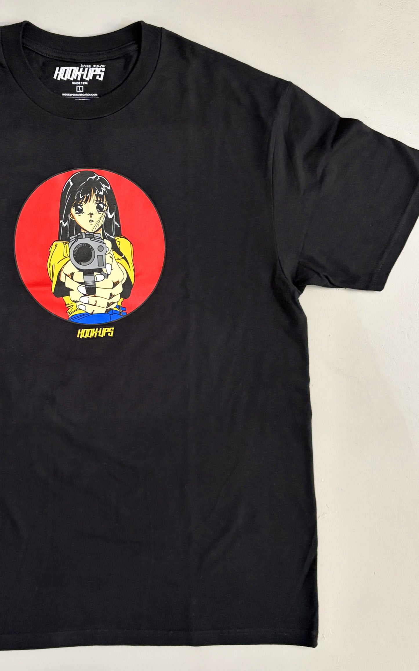 Barrel of a Gun T-shirt - BLACK