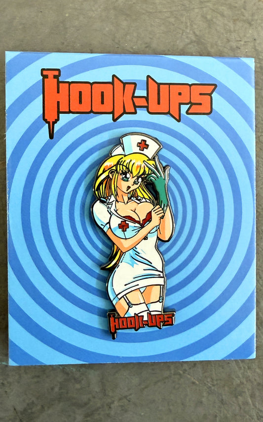 Nurse Daisy Enamel pin