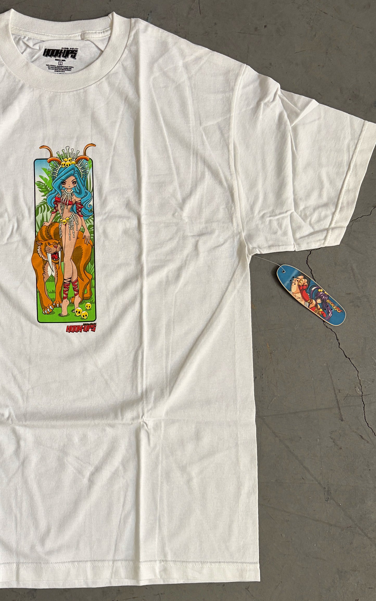 Princess Bone Bone - WHITE T-SHIRT - NEW OLD STOCK FROM 2010