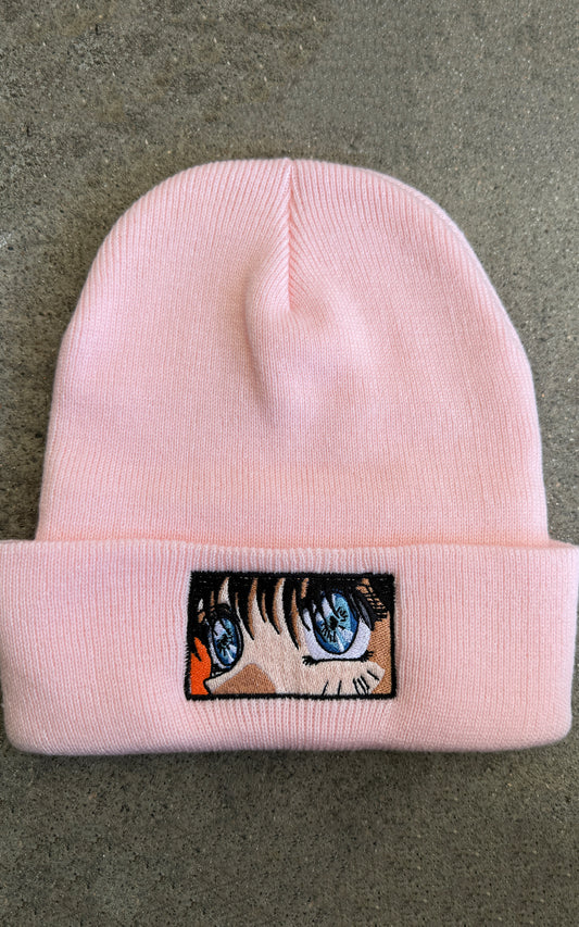 Eyes Beanie - PINK