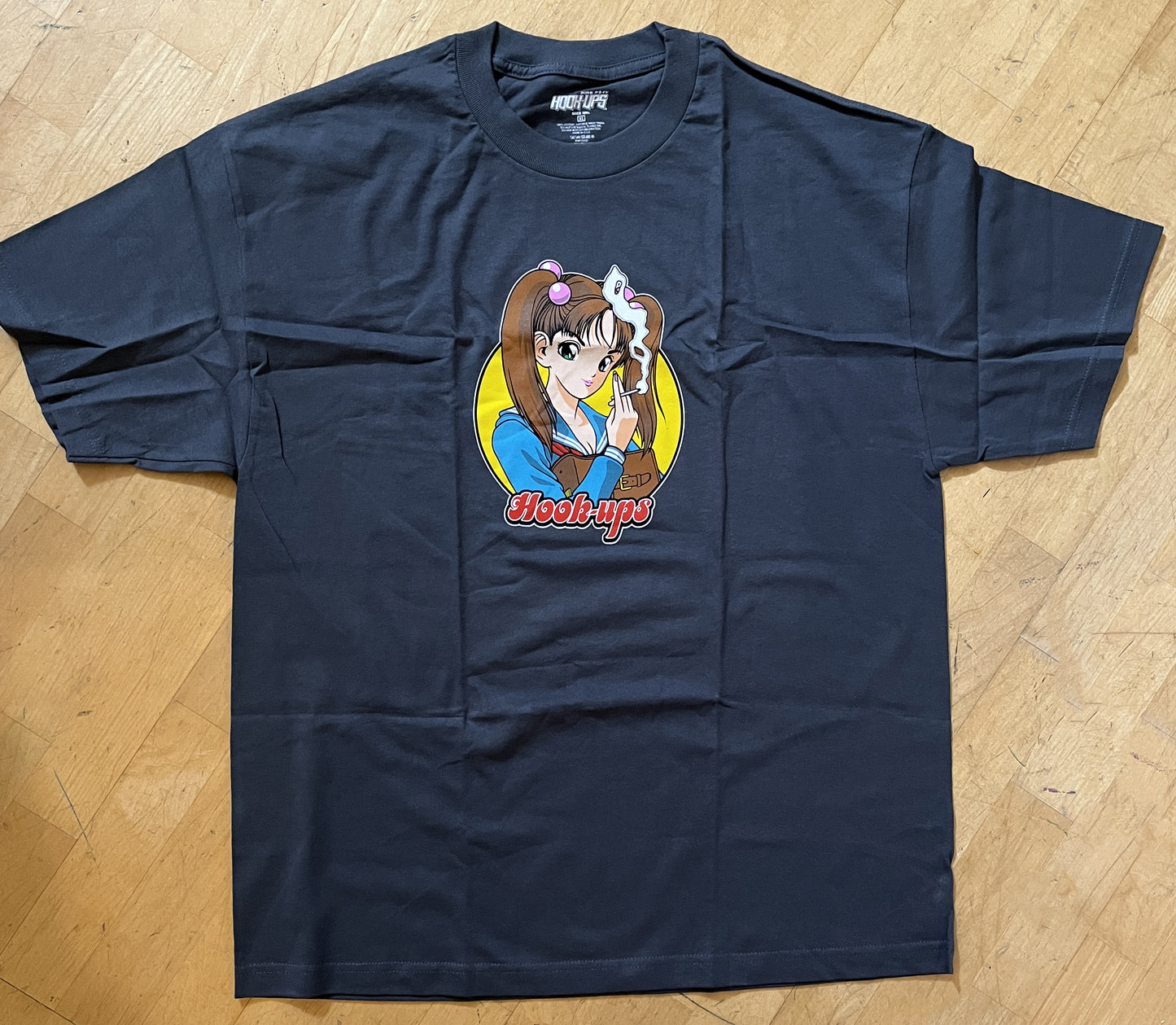 OG Sakura T-Shirt- CHARCOAL - NEW OLD STOCK FROM 2012