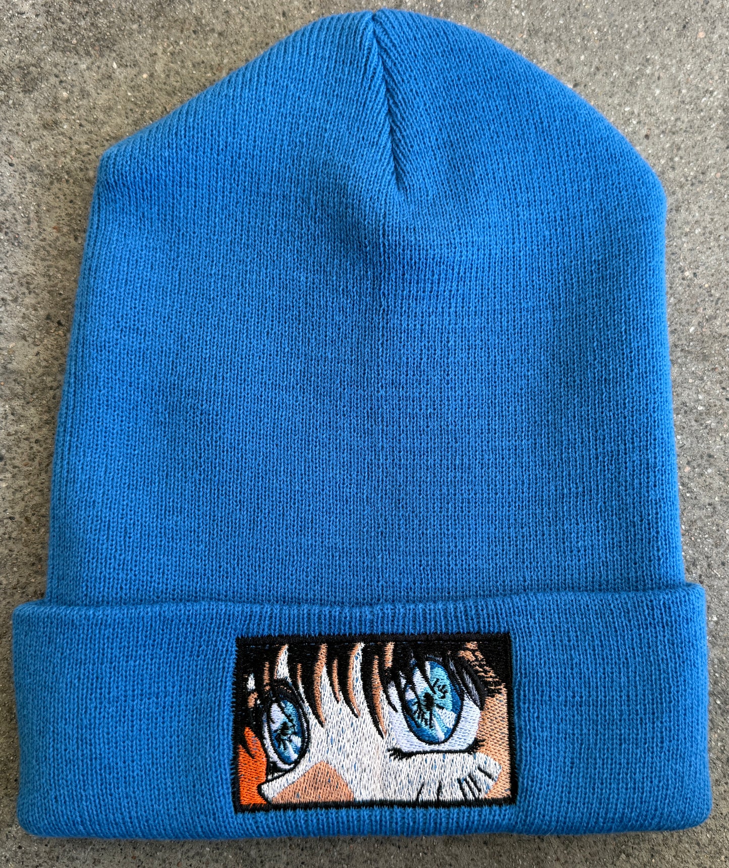 Eyes Beanie - BLUE