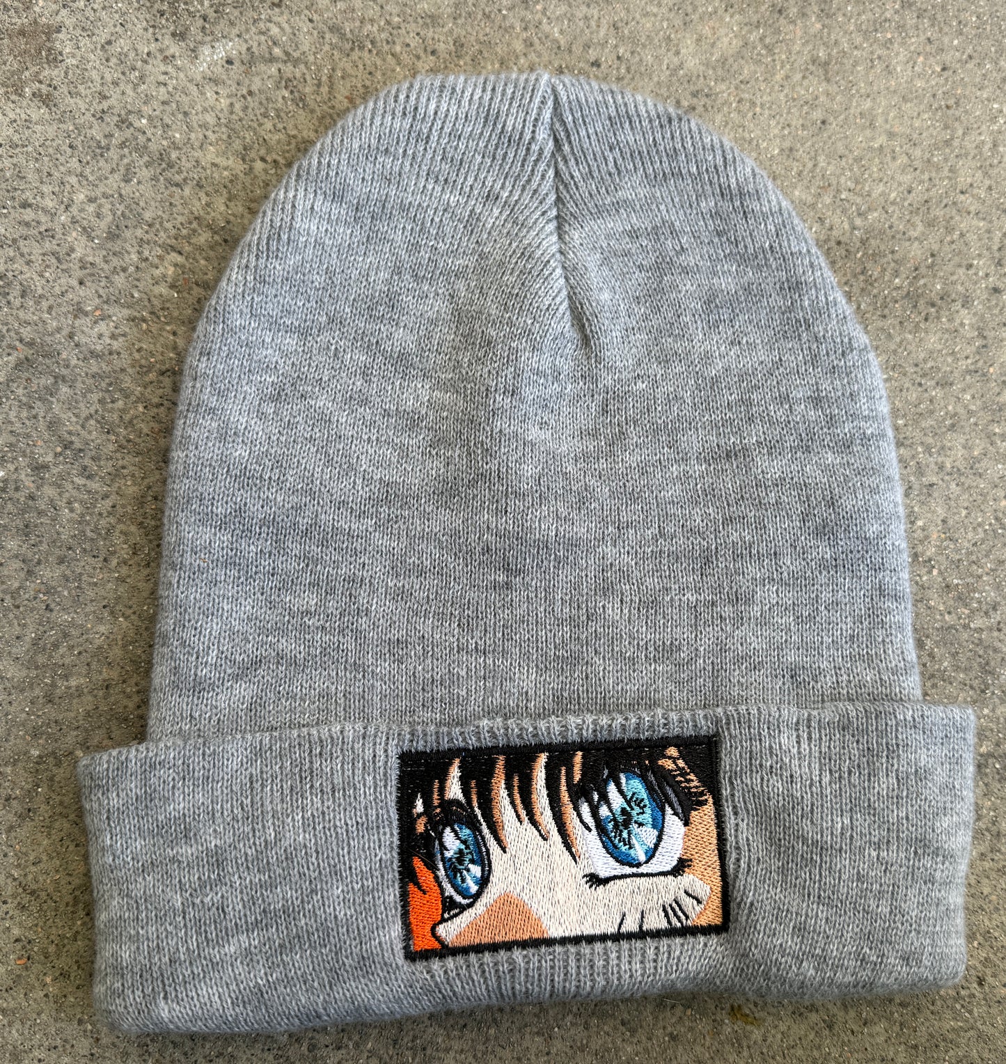 Eyes Beanie - GREY