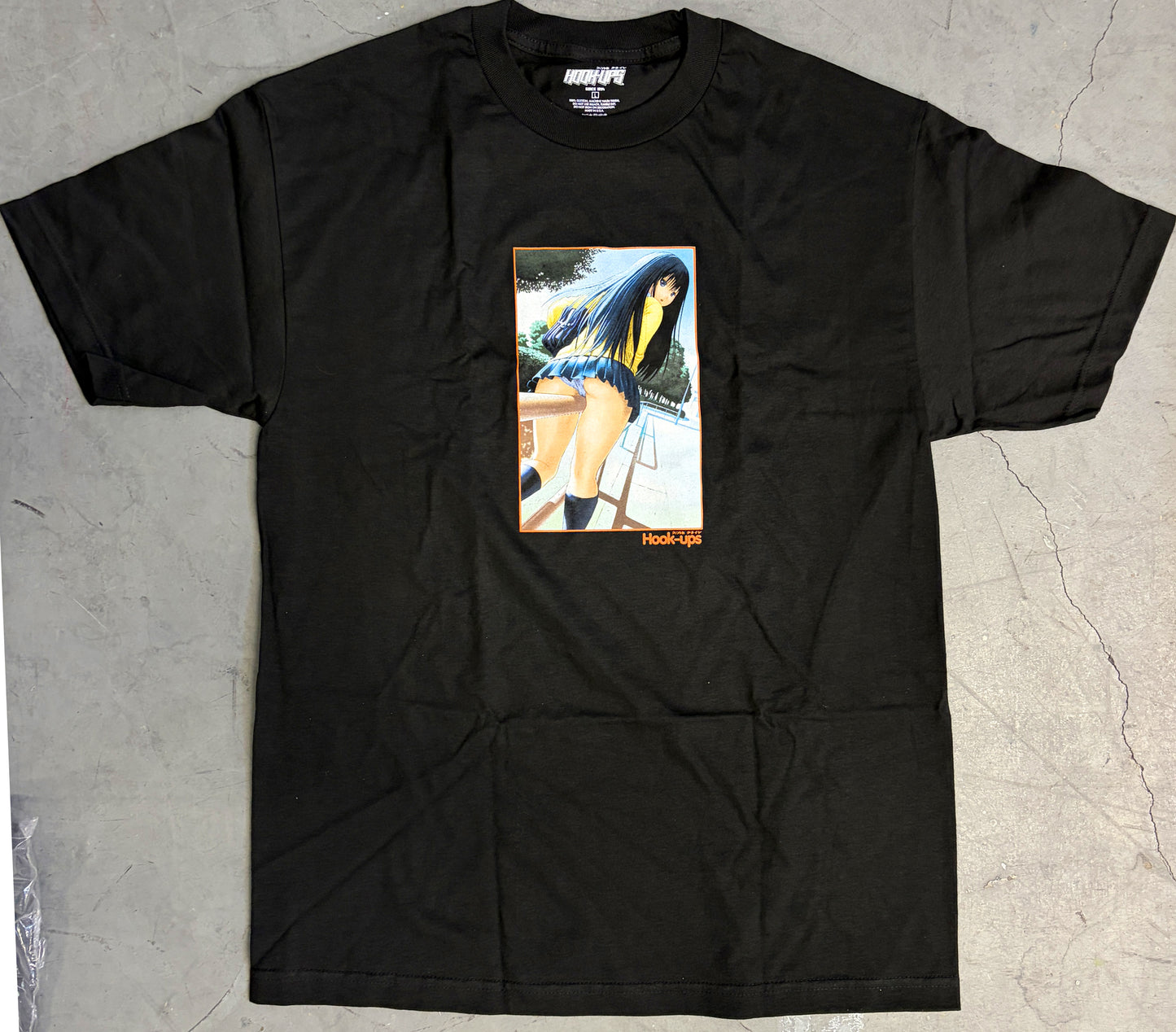 Handrail T-Shirt - BLACK - NEW OLD STOCK FROM 2013