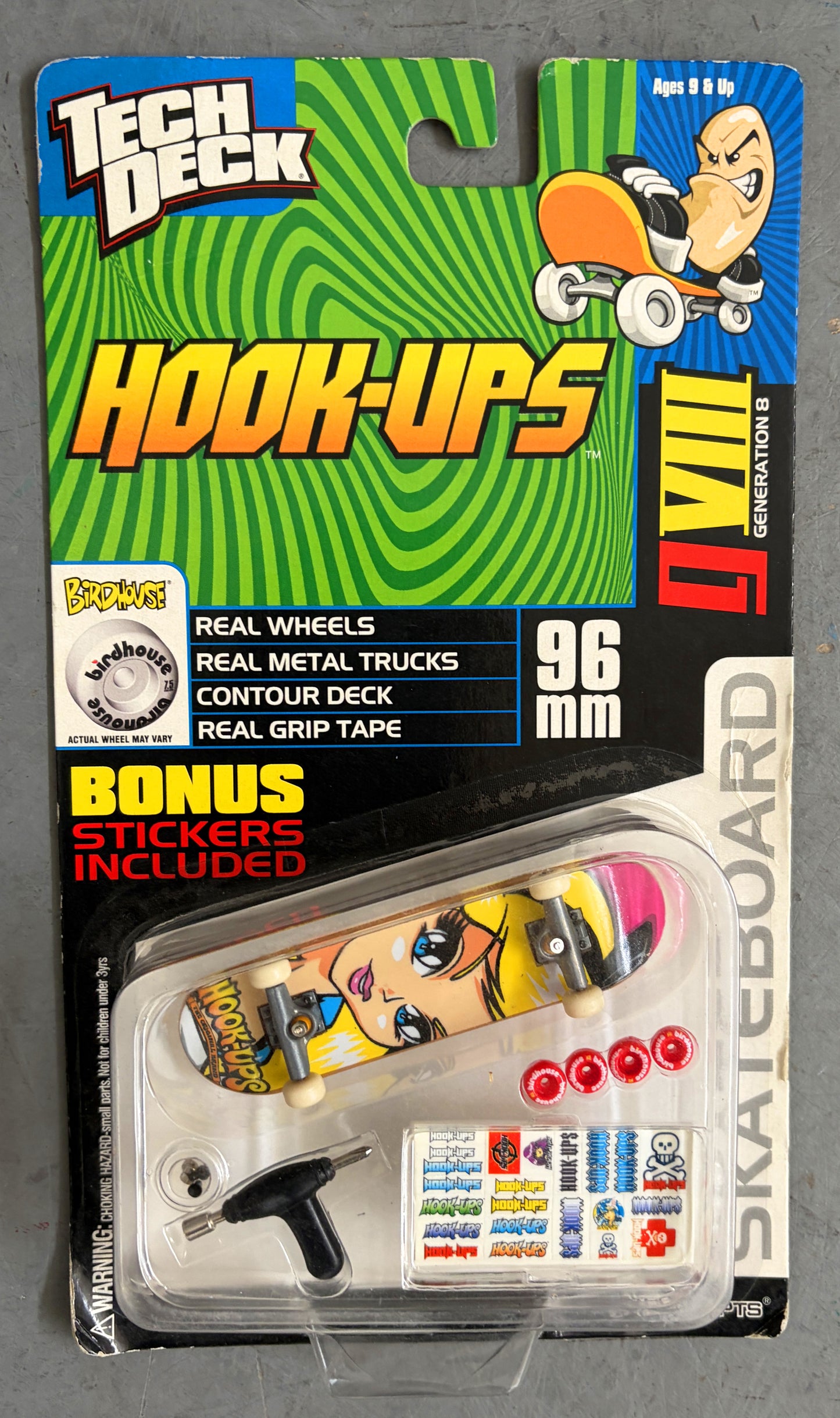 Tech Deck Alice Generation 8 - NEW OLD STOCK FROM 2001