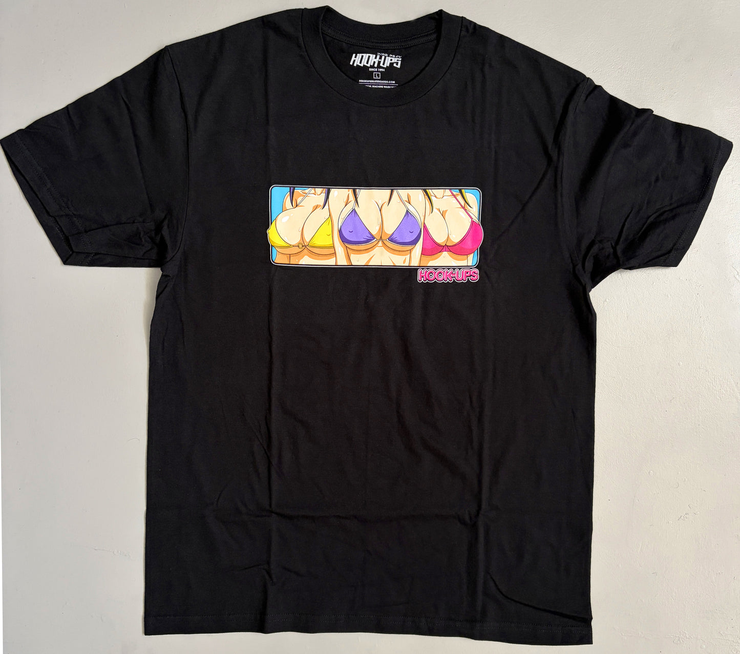 3 Girls T-shirt - BLACK