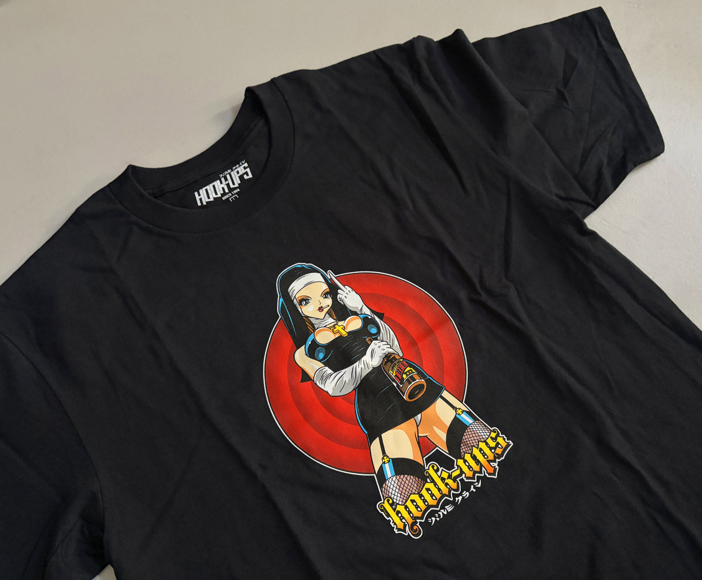 Evil Nun T-shirt - BLACK