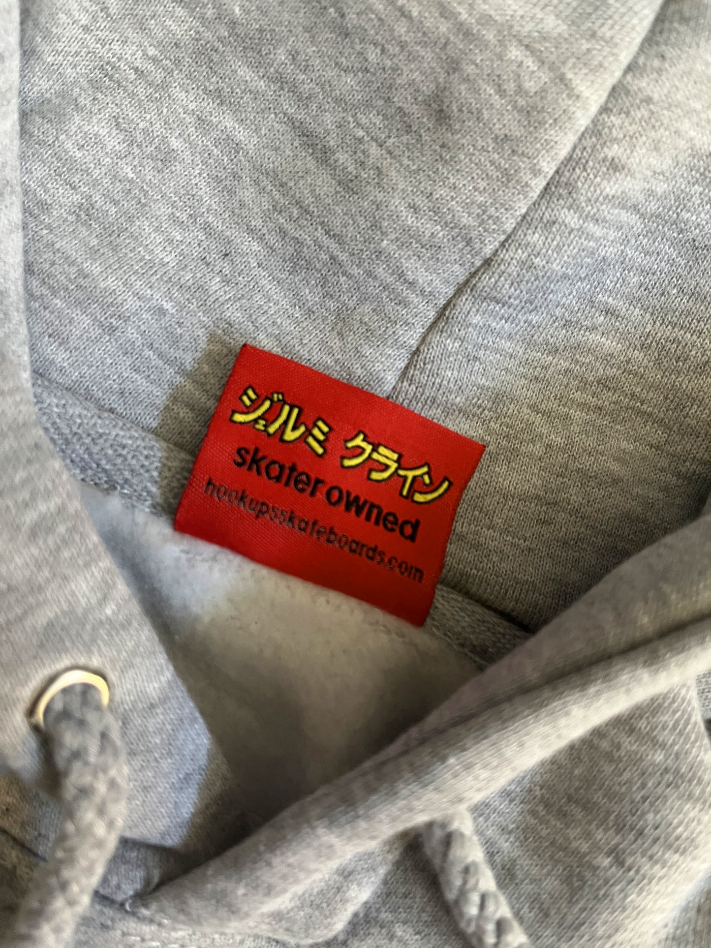 Barrel of a Gun HEAVYWEIGHT HOODED SWEATSHIRT - HEATHER GREY