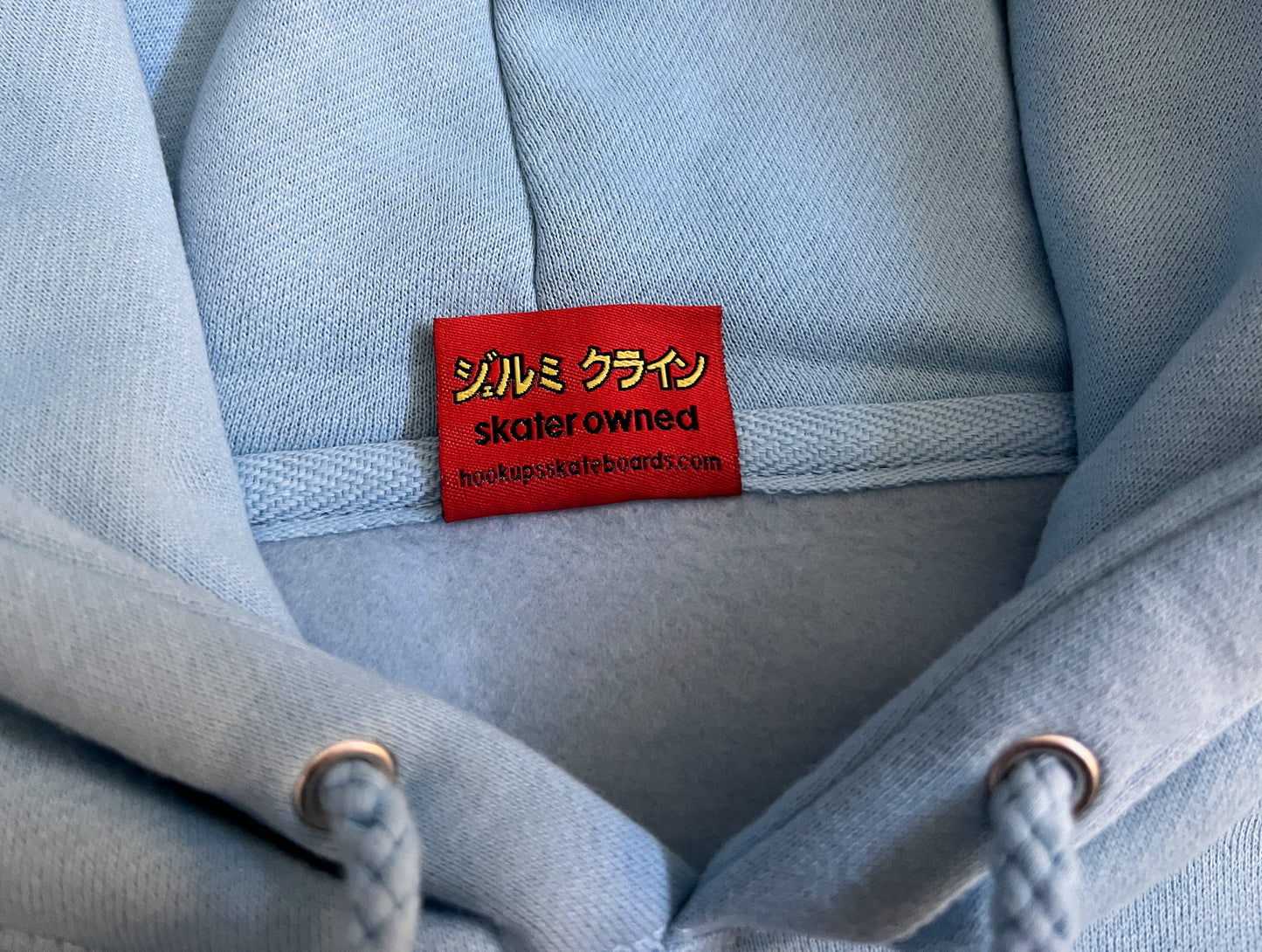 Barrel of a Gun HEAVYWEIGHT HOODED SWEATSHIRT - AQUA BLUE