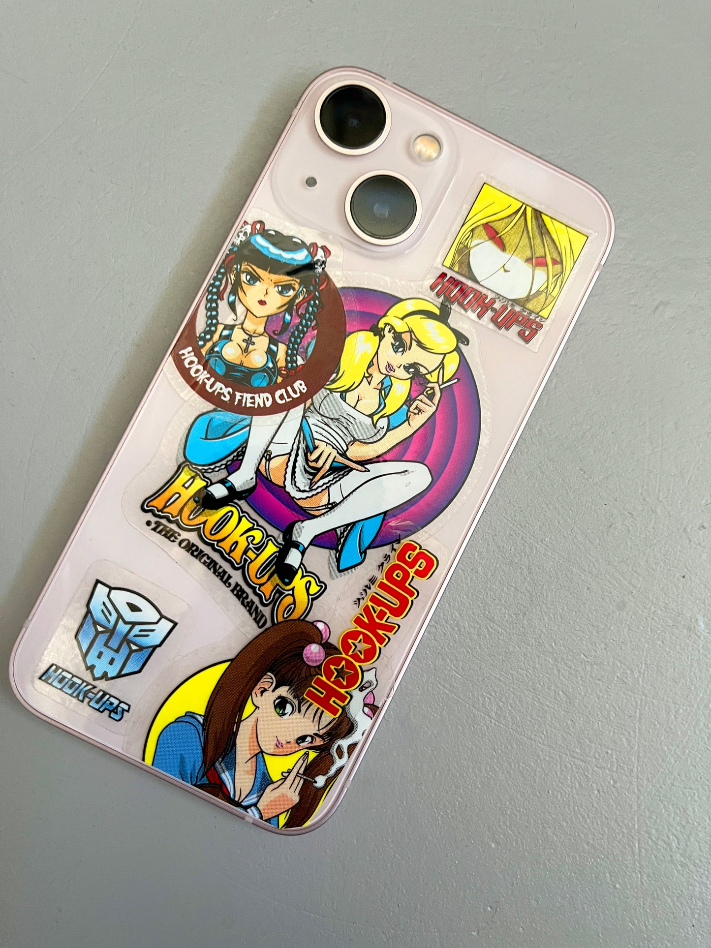 hook-ups mini size sticker pack #5 of 20 small stickers