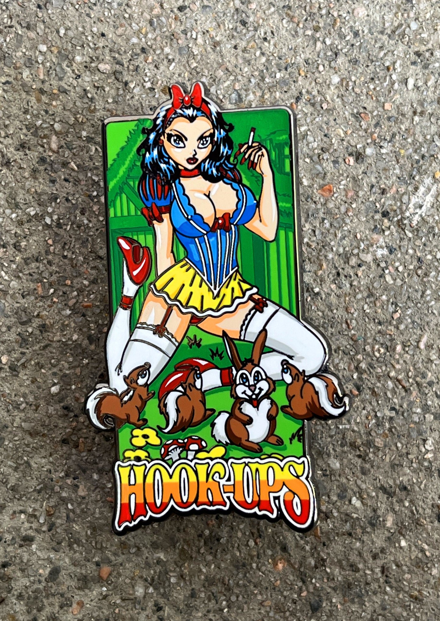 Enamel pin 4 Pack