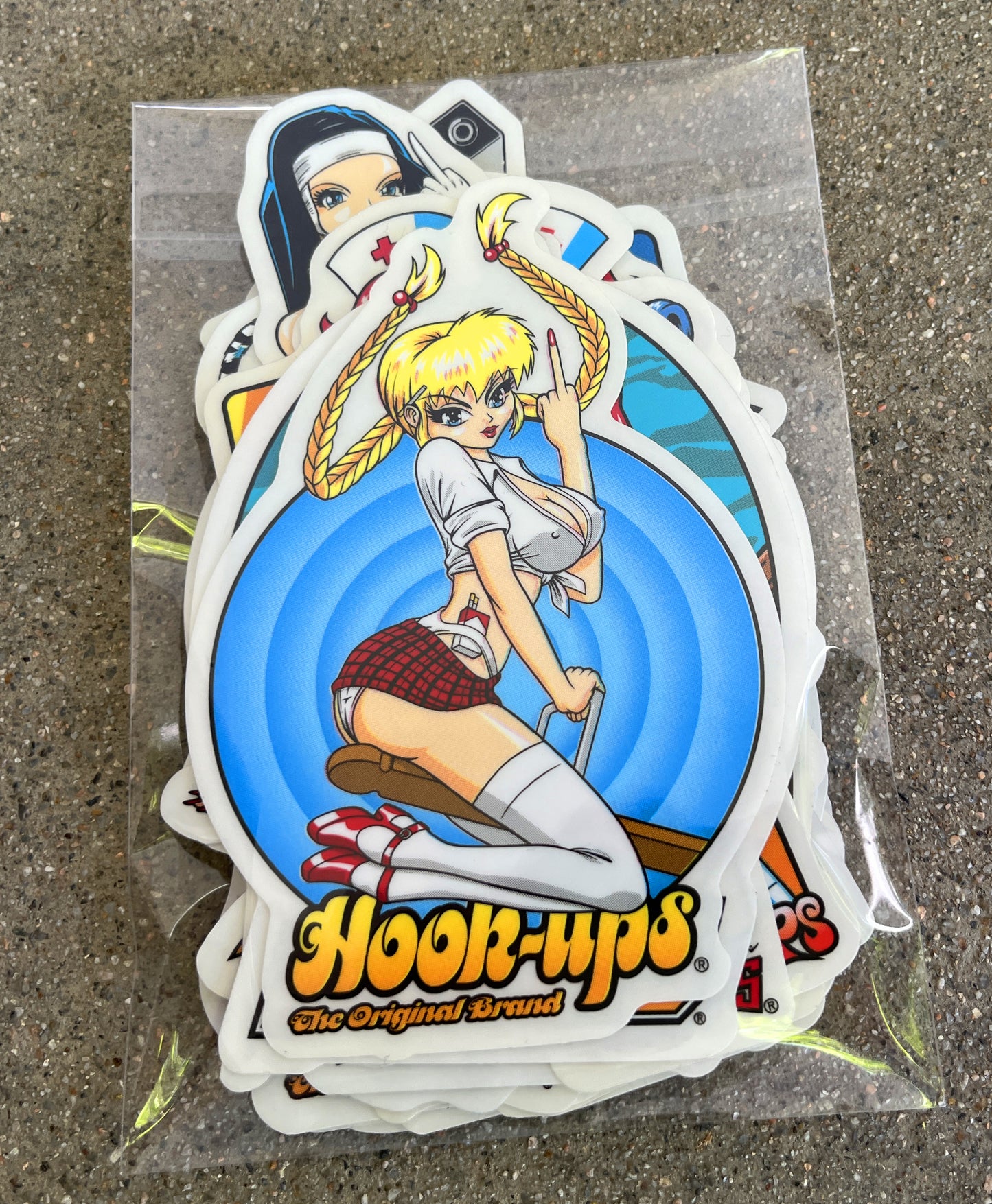 hook-ups classic stickers 30 pack 1