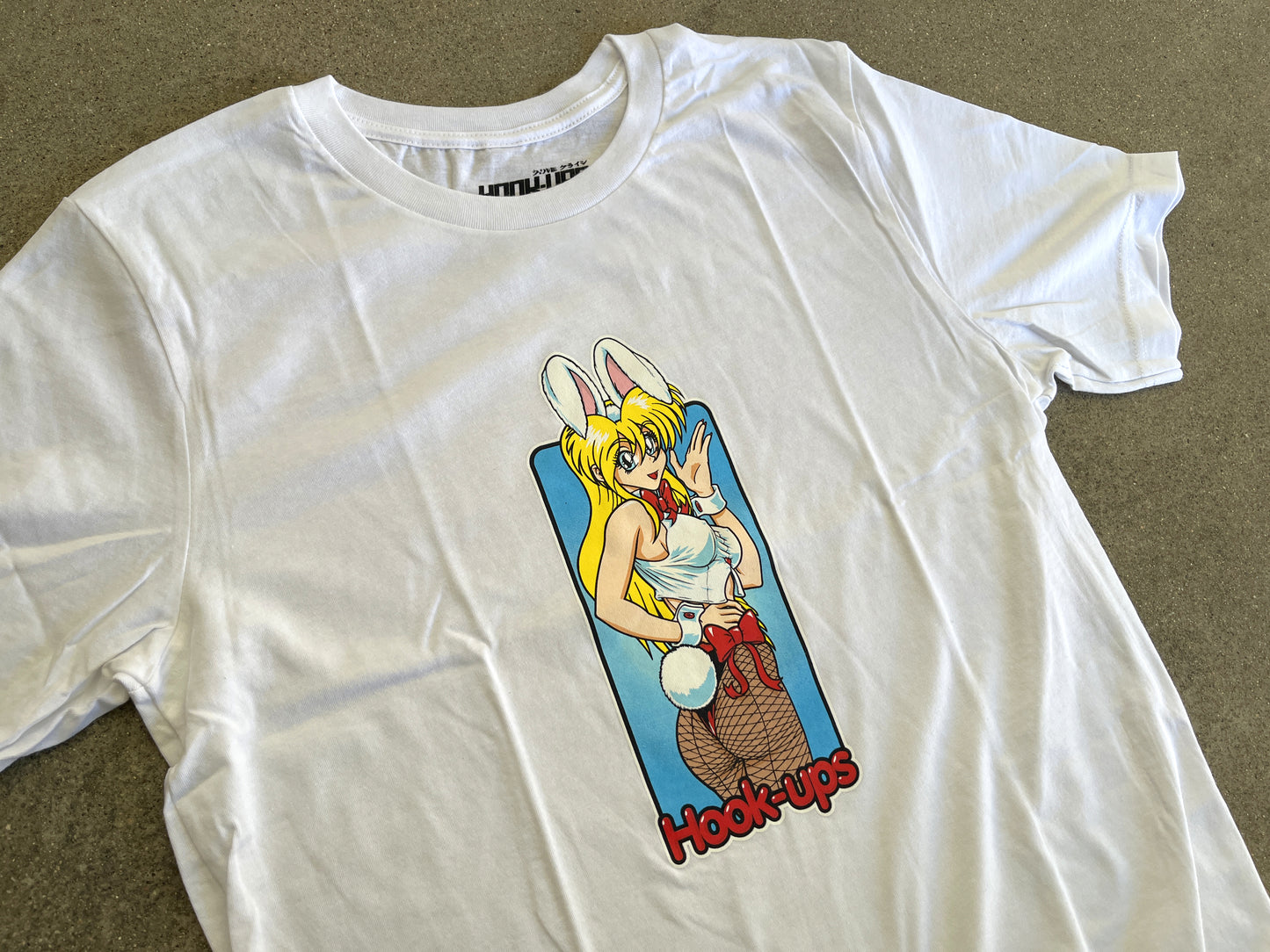 Bunny Girl T-shirt - WHITE